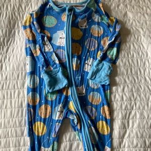 Little sleepies zippy. Blue milk and cookies